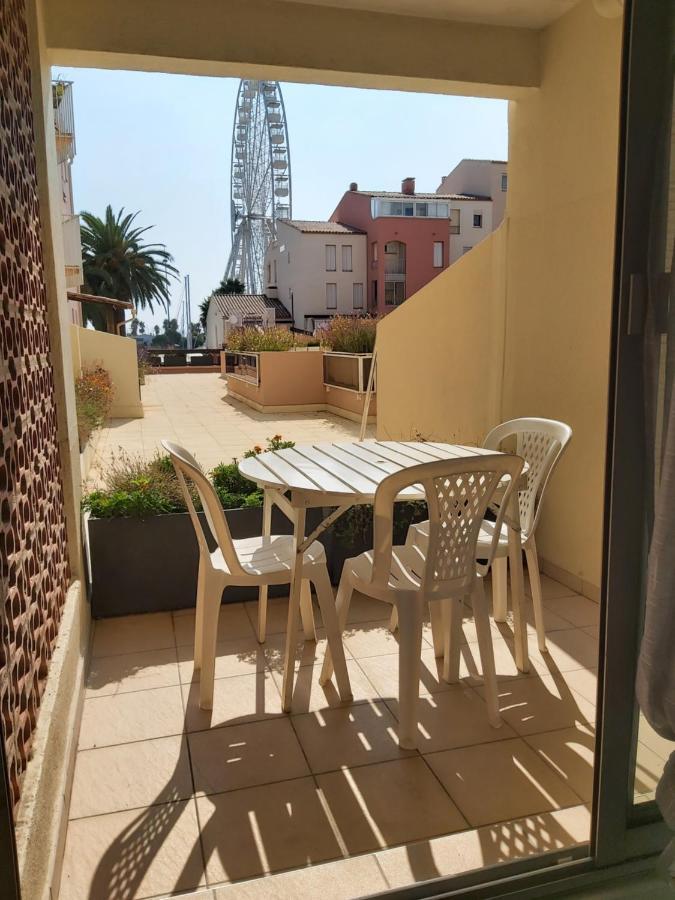 Grand T3 Piscine, Garage Centre Port Apartment Agde Exterior photo